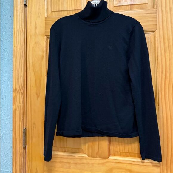 Ralph Lauren vintage size L Black Turtleneck Sweater - Picture 1 of 5